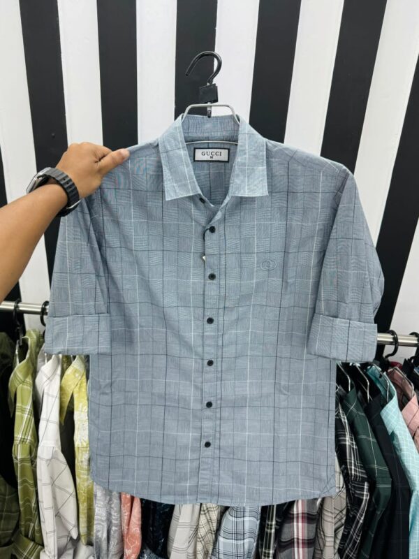 Casual 100% premium cheque Shirt - Image 2