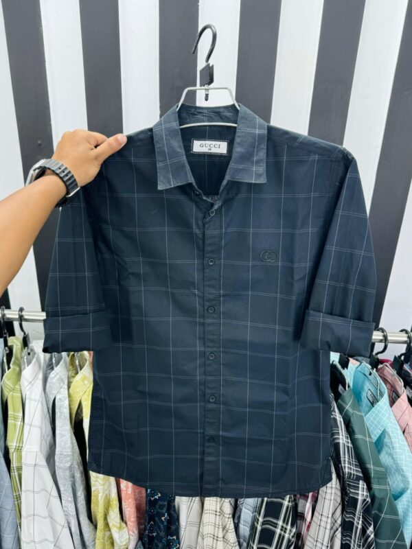 Casual 100% premium cheque Shirt - Image 3