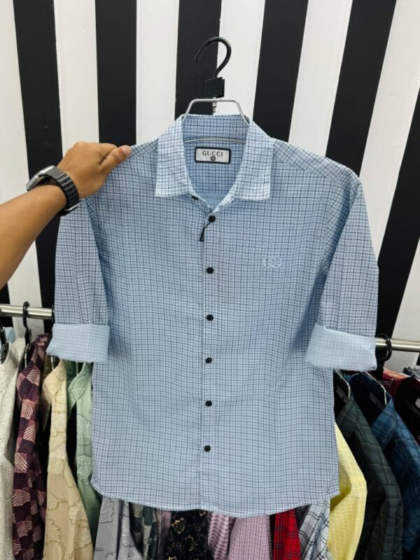 Casual 100% premium cheque Shirt - Image 2