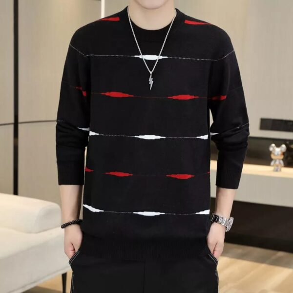 Cotton Long Sleeve Sweet Shirt - Image 4